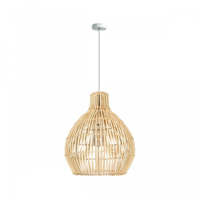 VK/03146PE/60 - Φωτιστικό κρεμαστό rattan, 240V, Ε27, Max 20W (LED), IP20, ø60x70cm, ανοιχτό καφέ VK/03146PE/60 - Φωτιστικό κρεμαστό rattan, 240V, Ε27, Max 20W (LED), IP20, ø60x70cm, ανοιχτό καφέ