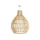 VK/03146PE/80 - Φωτιστικό κρεμαστό rattan, 240V, Ε27, Max 20W (LED), IP20, ø80x90cm, ανοιχτό καφέ VK/03146PE/80 - Φωτιστικό κρεμαστό rattan, 240V, Ε27, Max 20W (LED), IP20, ø80x90cm, ανοιχτό καφέ