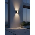 VK/02263/W/W - Λευκό. 3000K. 9W. 686lm. 220-240V. LED SMD. 120°. Τοίχου. -20°C→ 45°C. 30.000hrs. Dim Νο. CRI>80. Αλουμίνιο +  PC. IP65