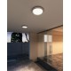 VK/02219/AN/W - Φωτιστικό Led οροφής, 3000K, 26W, 3089lm, 110°, CRI>80, IP54, ø34x5cm, ανθρακί VK/02219/AN/W - Φωτιστικό Led οροφής, 3000K, 26W, 3089lm, 110°, CRI>80, IP54, ø34x5cm, ανθρακί