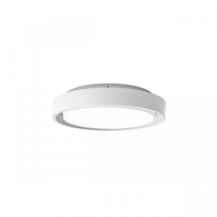 VK/02220/W/W - Φωτιστικό Led οροφής, 3000K, 24W, 2625lm, 110°, CRI>80, IP54, ø27x5.4cm, ματ λευκό VK/02220/W/W - Φωτιστικό Led οροφής, 3000K, 24W, 2625lm, 110°, CRI>80, IP54, ø27x5.4cm, ματ λευκό