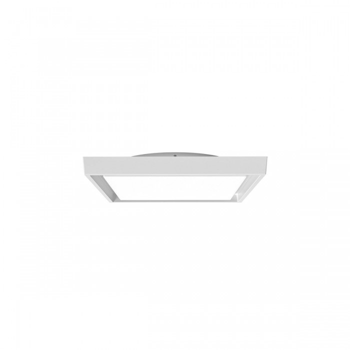 VK/02222/W/W - Φωτιστικό Led οροφής, 3000K, 24W, 2624lm, 110°, CRI>80, IP54, 27x27x5.4cm, ματ λευκό VK/02222/W/W - Φωτιστικό Led οροφής, 3000K, 24W, 2624lm, 110°, CRI>80, IP54, 27x27x5.4cm, ματ λευκό