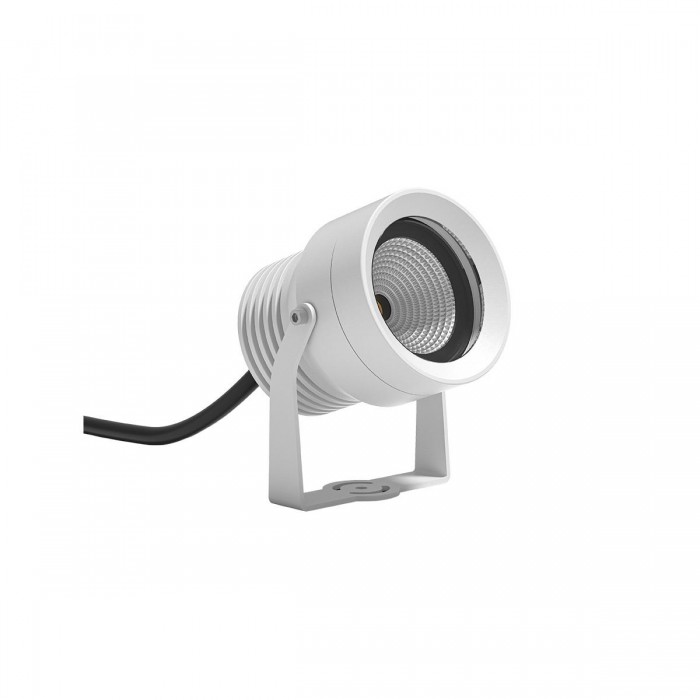 VK/02223/W/W - Φωτιστικό Led κήπου, 3000K, 18W, 1972lm, 60°, CRI>80, IP65, ø11.4x13.5x16.85cm, κινητό, ματ λευκό VK/02223/W/W - Φωτιστικό Led κήπου, 3000K, 18W, 1972lm, 60°, CRI>80, IP65, ø11.4x13.5x16.85cm, κινητό, ματ λευκό