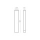 VK/02231/AN/W - Φωτιστικό Led δαπέδου, 3000K, 6W, 604lm, 100°, CRI>80, 10x5xL60cm, IP54, ανθρακί VK/02231/AN/W - Φωτιστικό Led δαπέδου, 3000K, 6W, 604lm, 100°, CRI>80, 10x5xL60cm, IP54, ανθρακί