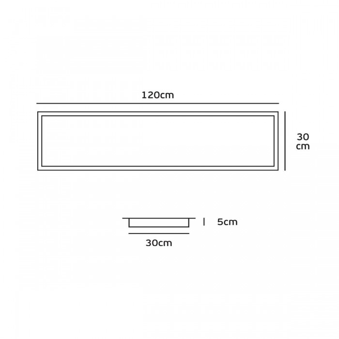  VK/04041/MF - Σετ στερέωσης με πλαίσιο για LED PANEL VK/04041  
