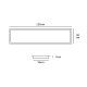  VK/04041/MF - Σετ στερέωσης με πλαίσιο για LED PANEL VK/04041  