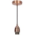 VK/03050/ACOP - Κρεμαστό φωτιστικό, Ε27, παλαιωμένο χάλκινο, max 60W