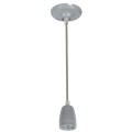 VK/510/PE/G - Κρεμαστό φωτιστικό, E27, γκρι, max 60W