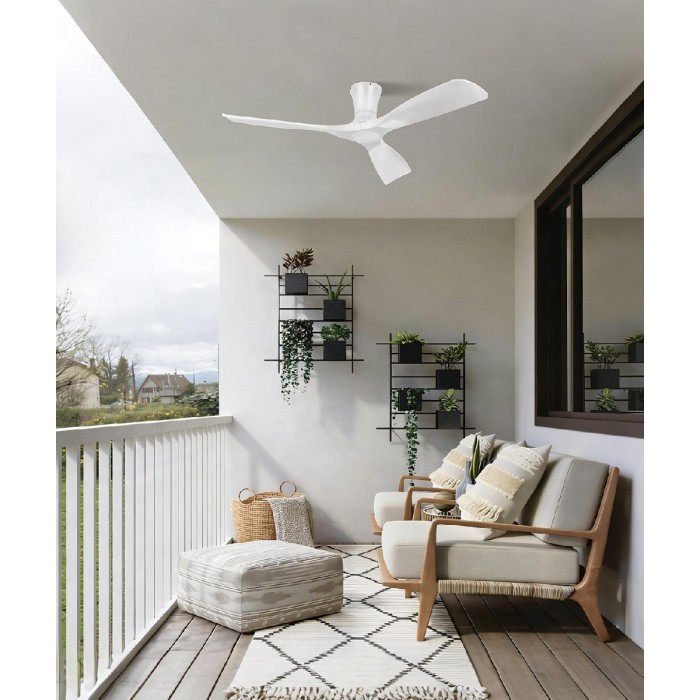 VK/04664/AIR/W -<p>Λευκό. DC35W (moter). Στροφές 75-140/λεπτό. ø132cm.AC100-240V. Οροφής. Περιλαμβάνεται τηλεχειριστήριο & επιτοίχιος χειρισμός. Σίδερο & ABS (πτερύγια). IP20</p>