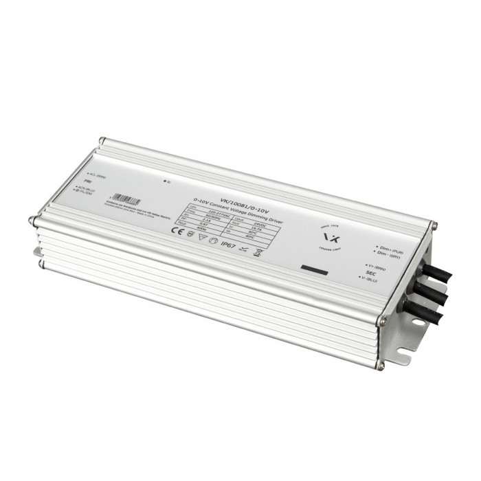 VK/10081/0-10V - Τροφοδοτικό MEANWELL 24V 400W, 1-10V Dimmable. IP67 VK/10081/0-10V - Τροφοδοτικό MEANWELL 24V 400W, 1-10V Dimmable. IP67