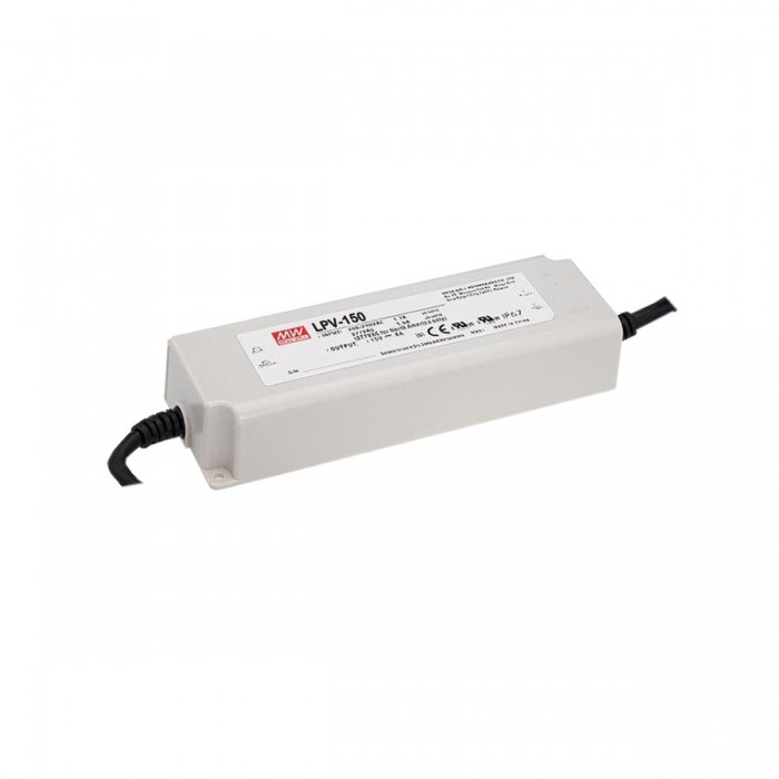 VK/LPV150-24 - Τροφοδοτικό  Led MEANWELL 24V 150W. IP67