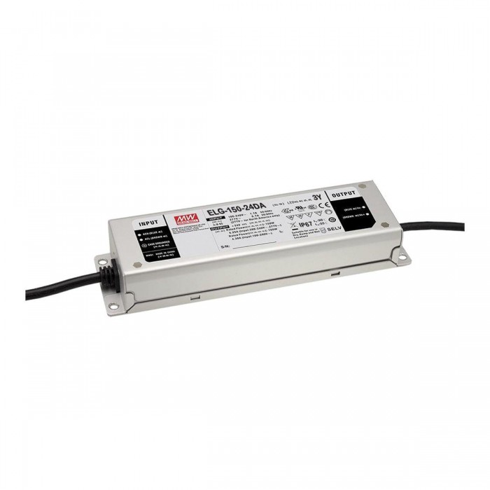 VK/ELG-150-24DA - Τροφοδοτικό MEANWELL 24V 150W, Dali Dimmable. IP67