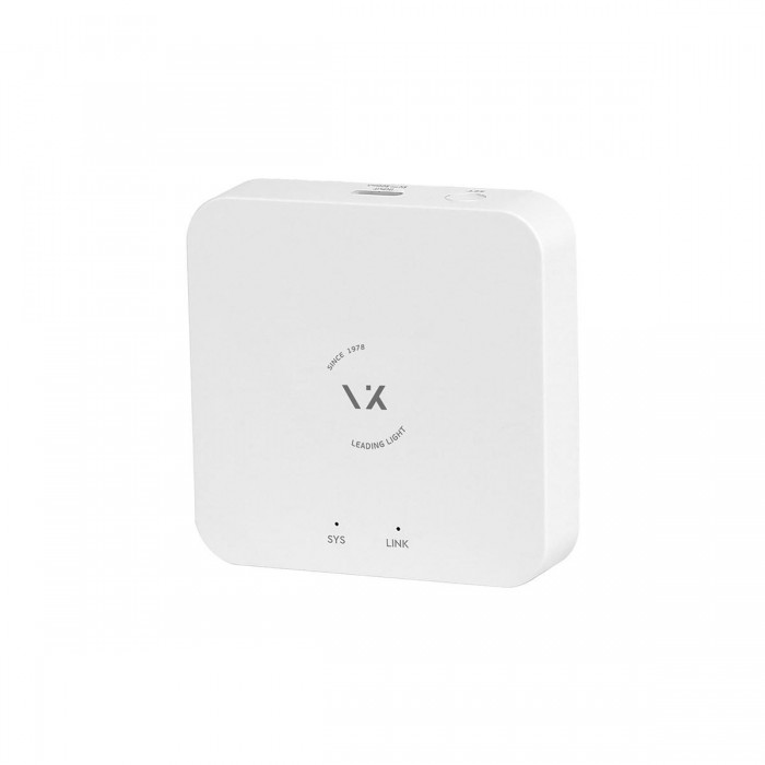 VK/WL/BOX2 - Χειριστήριο. Voltage 5V/500mA. Wireless technology Wi-Fi IEEE 802.11b/g/n 2.4GHz. Transmitting power 6dBm. 2.4G RF. Εμβέλεια 30m. Πλαστικό. -10°C → 40°C. Σύζευξη με όλα τα χειριστήρια και τους δέκτες του VK/FUT σειρά. IP20 VK/WL/BOX2 - Χειριστήριο. Voltage 5V/500mA. Wireless technology Wi-Fi IEEE 802.11b/g/n 2.4GHz. Transmitting power 6dBm. 2.4G RF. Εμβέλεια 30m. Πλαστικό. -10°C → 40°C. Σύζευξη με όλα τα χειριστήρια και τους δέκτες του VK/FUT σειρά. IP20