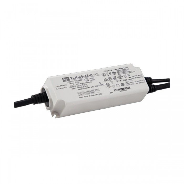 XLN-60-24DA2 - Led τροφοδοτικό Mean well Dali. 110-305V. Πλαστικό. Dimming Dali. IP67 XLN-60-24DA2 - Led τροφοδοτικό Mean well Dali. 110-305V. Πλαστικό. Dimming Dali. IP67