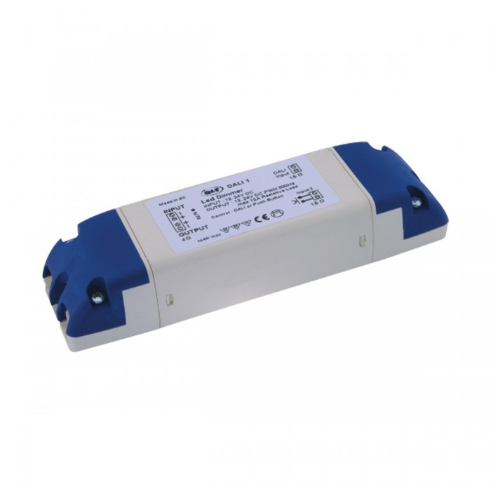 A40DALI1103B - Τροφοδοτικό DALI/0-10V/1-10V και ώθηση χαμηλής τάσης 12A. 144/288W. 24V. IP20.