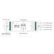 VK/10074/DMX - DMX512 decoder 12-36VDC 240-720W 4 κανάλια 5A