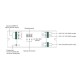 VK/10075/DMX - DMX Ροοστάτης AC TRIAC 100-240VAC 240-576W 2 κανάλια 1.2A VK/10075/DMX - DMX Ροοστάτης AC TRIAC 100-240VAC 240-576W 2 κανάλια 1.2A