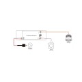 VK/10091 - Led τροφοδοτικό Dim 0/1-10V. 30W. 200-240V. Control tunable λευκό LED lighting. Built-in 0/1-10V interface, switch and dimming function integrated. Πλαστικό. IP20. 