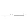 VK/10093 - Led τροφοδοτικό  Dali. 4 ch. 1.2A/ch (max). 100W. AC100-240V. Πλαστικό. Dim Dali. IP20