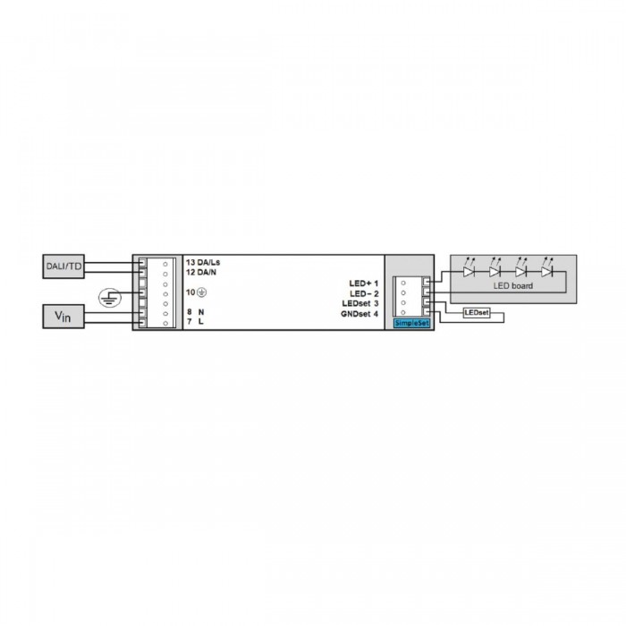 VK/XITANIUM/60W/DALI/DIM - Τροφοδοτικό XITANIUM PHILIPS, 60W, 0.15/0.5A, 50-220V, dimmable VK/XITANIUM/60W/DALI/DIM - Τροφοδοτικό XITANIUM PHILIPS, 60W, 0.15/0.5A, 50-220V, dimmable