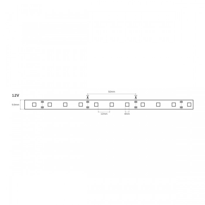 VK/12/5050/D/60 - Ταινία Led SMD 5050, 12V, 10W/m, 1086lm/m, 6000K, 5m/roll, CRI>80, IP20 - 5m VK/12/5050/D/60 - Ταινία Led SMD 5050, 12V, 10W/m, 1086lm/m, 6000K, 5m/roll, CRI>80, IP20 - 5m