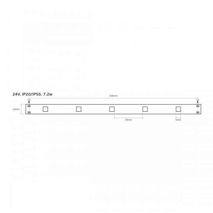 VK/24/5050/RGB/30 - Ταινία Led SMD 5050, 24V, 7W/m, 250lm/m, RGB, 5m/roll, CRI>80, IP20 - 5m VK/24/5050/RGB/30 - Ταινία Led SMD 5050, 24V, 7W/m, 250lm/m, RGB, 5m/roll, CRI>80, IP20 - 5m