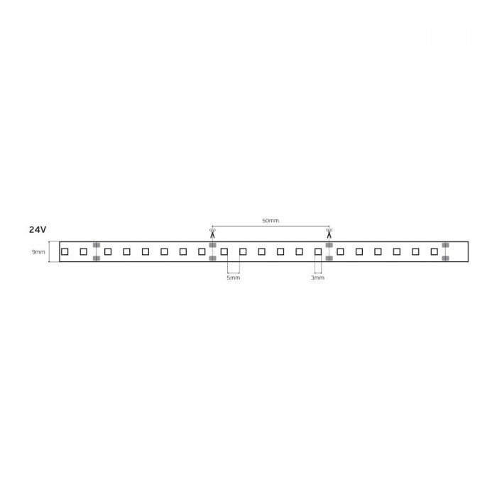 VK/24/3528J/C/120 - Ταινία Led SMD 2835, 24V, 10W/m, 1107lm/m, 4000K, 5m/roll, CRI>80, IP55 - 5m VK/24/3528J/C/120 - Ταινία Led SMD 2835, 24V, 10W/m, 1107lm/m, 4000K, 5m/roll, CRI>80, IP55 - 5m