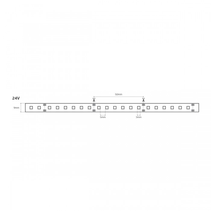VK/24/3528/C/120 - Ταινία Led SMD 2835, 24V, 11W/m, 1139lm/m, 4000K, 5m/roll, CRI>80, IP20 - 5m VK/24/3528/C/120 - Ταινία Led SMD 2835, 24V, 11W/m, 1139lm/m, 4000K, 5m/roll, CRI>80, IP20 - 5m