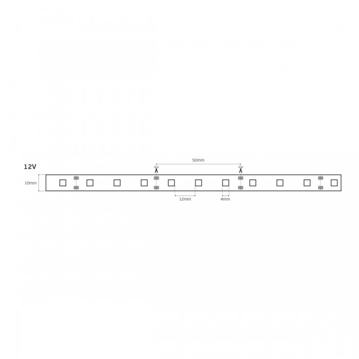VK/12/5050J/C/60 - Ταινία Led SMD 5050, 12V, 10W/m, 1231lm/m, 4000K, 5m/roll, CRI>80, IP55 - 5m VK/12/5050J/C/60 - Ταινία Led SMD 5050, 12V, 10W/m, 1231lm/m, 4000K, 5m/roll, CRI>80, IP55 - 5m