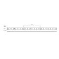 VK/24/2835/940/140/3 - Ταινία LED. 24V. 4000K. 453lm/m. Κοπή κάθε 50mm. 3W/m. 5m/roll. LED SMD 2835. Led qty 140pcs/m. CRI>90. Dim yes. -40°C → 80°C. IP20 - 5m