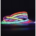 VK/24/COB/MAGIC/720 - Ταινία LED COB/Magic. 24V. RGB. 387.07lm/m. Κοπή κάθε 50mm. 16W/m. 10m/roll. LED COB 720. Led qty 720pcs/m. CRI>90. Dim yes. -40°C → 80°C. IP20 - 10m