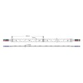 VK/24/2835S/RGB/60 - Ταινία Led S-shaped, 12W/m, 520lm/m, RGB, 5m/roll, CRI>90, IP20  - 5m