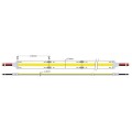 VK/24/COB/930/512 - Ταινία Led Cob, 24V, 14W/m, 1.454lm/m, 3000K, 5m/roll, CRI>90, IP20 - 5m