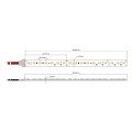 VK/24/2216/CCT/224/90 - Ταινία LED CCT. 24V. 1800K-3000K. 1520lm/m. Κοπή κάθε 62.5mm. 16W/m. 5m/roll. LED SMD 2216. Led qty 224pcs/m. CRI>90. Dim yes. -20°C → 45°C.  IP20 - 5m