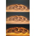 VK/24/2216/CCT/224/90 - Ταινία LED CCT. 24V. 1800K-3000K. 1520lm/m. Κοπή κάθε 62.5mm. 16W/m. 5m/roll. LED SMD 2216. Led qty 224pcs/m. CRI>90. Dim yes. -20°C → 45°C.  IP20 - 5m
