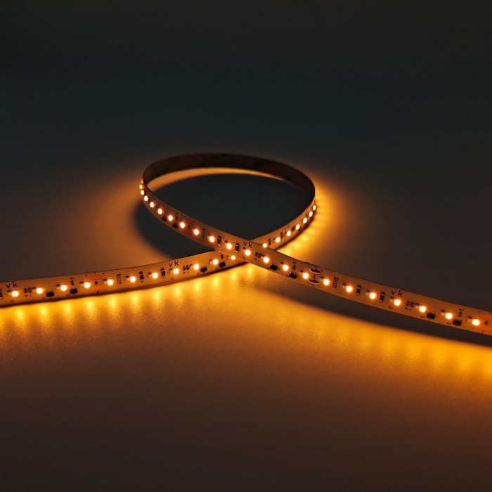 VK/24/2216/CCT/224/90 - Ταινία LED CCT. 24V. 1800K-3000K. 1520lm/m. Κοπή κάθε 62.5mm. 16W/m. 5m/roll. LED SMD 2216. Led qty 224pcs/m. CRI>90. Dim yes. -20°C → 45°C.  IP20 - 5m
