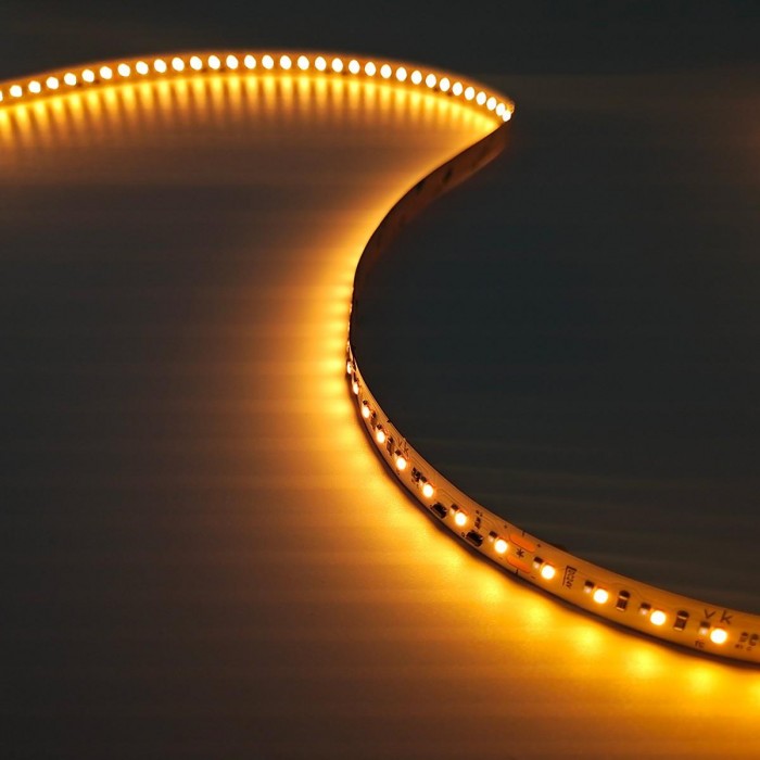 VK/24/2216/CCT/224/90 - Ταινία LED CCT. 24V. 1800K-3000K. 1520lm/m. Κοπή κάθε 62.5mm. 16W/m. 5m/roll. LED SMD 2216. Led qty 224pcs/m. CRI>90. Dim yes. -20°C → 45°C.  IP20 - 5m