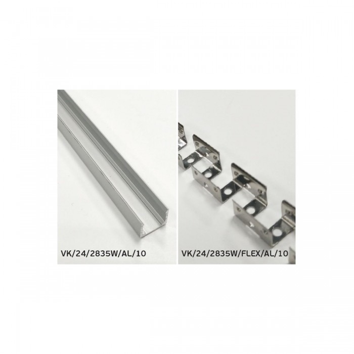 VK/24/2835W/C/168/3D - Keiso 3D. LED SMD 2835. CRI>90. 24V. 4000K. 680lm/m. Κοπή κάθε 35.7mm. 12W/m. 10m/roll. Dim yes. -20°C → 45°C. 50.000hrs. 10m 10x10mm. IP67 - 10m