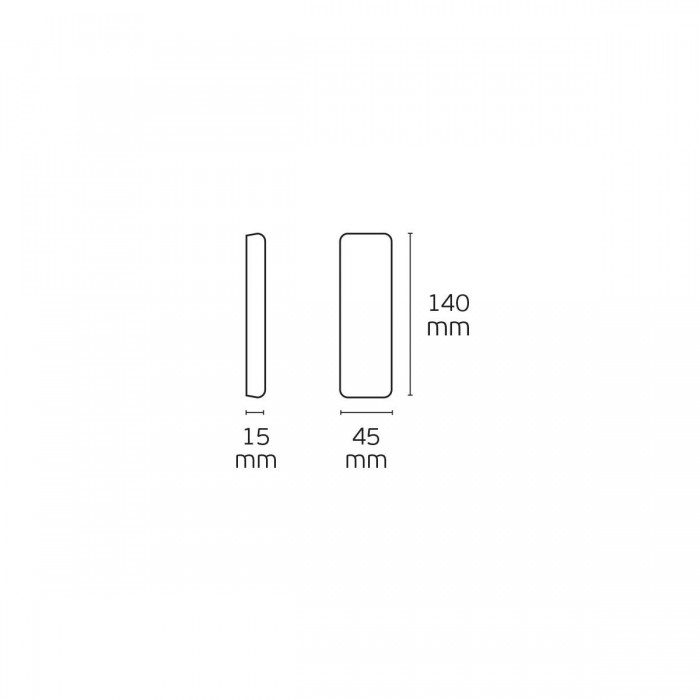 VK/FUTC6 - Τηλεχειριστήριο για την Magic Ledstrips. Voltage 3V (AAAx2pcs). Frequency 2.4GHz. Transmitting power 6dBm. Εμβέλεια 30m. Πλαστικό. Μόνο για τις Magic Ledstrips. -10°→40° C. Περιλαμβάνεται θήκη 9.7x4.9x0.8cm. IP20 VK/FUTC6 - Τηλεχειριστήριο για την Magic Ledstrips. Voltage 3V (AAAx2pcs). Frequency 2.4GHz. Transmitting power 6dBm. Εμβέλεια 30m. Πλαστικό. Μόνο για τις Magic Ledstrips. -10°→40° C. Περιλαμβάνεται θήκη 9.7x4.9x0.8cm. IP20
