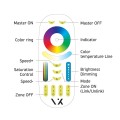 VK/FUT092 - Τηλεχειριστήριο 2.4GHz 3V 4 ZONE RGB+CCT. IP20 VK/FUT092 - Τηλεχειριστήριο 2.4GHz 3V 4 ZONE RGB+CCT. IP20